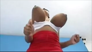 Jauna blondinė gauna ...
